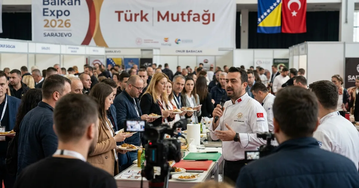 Balkan Expo 2026'da Türk Rüzgarı: Şef Onur Babacan Saraybosna'da!