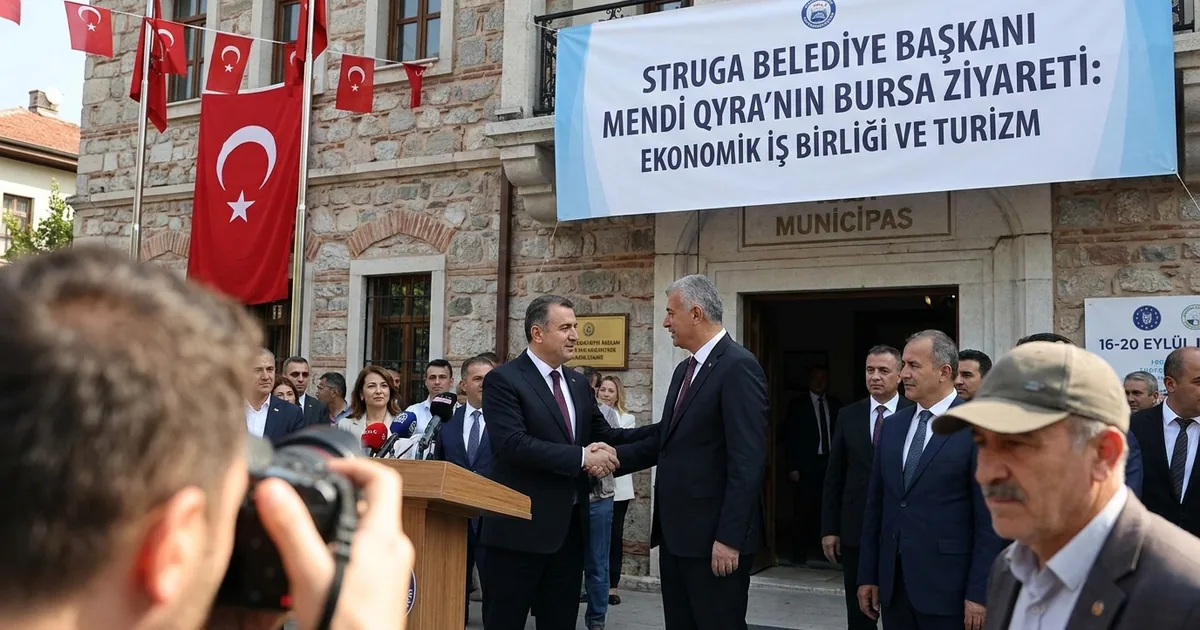 Başkan Qyra'nın Bursa ziyareti: Turizm ve yatırım odaklı