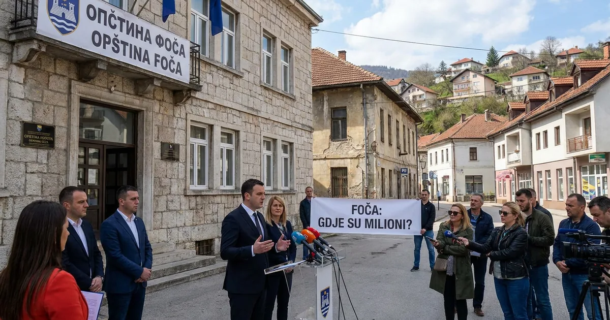 Foča'da milyonlar nereye gitti? Bodiroga yanıt bekliyor