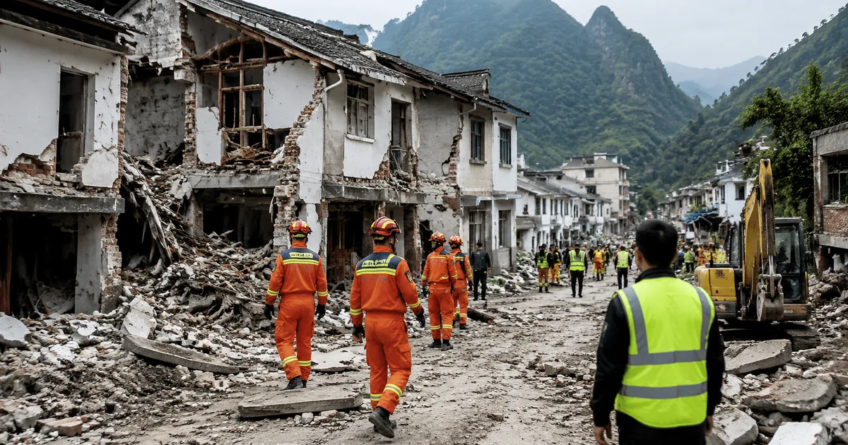Çin'in Guangxi bölgesinde 5,2 büyüklüğünde deprem