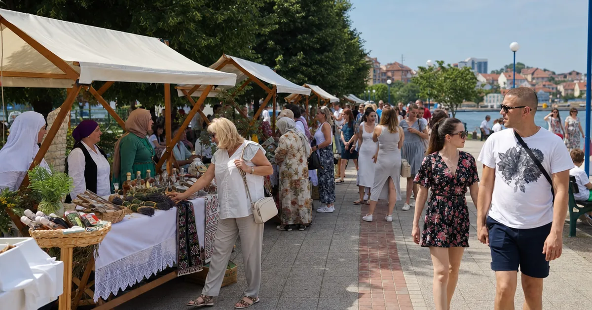 60'tan Fazla Katılımcı ile Tuzla'daki "Đulistan" Fuarı Başladı