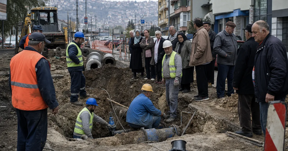 ViK'in Arıza Onarımındaki Skandal Gecikme: Saraybosna Susuz Kaldı