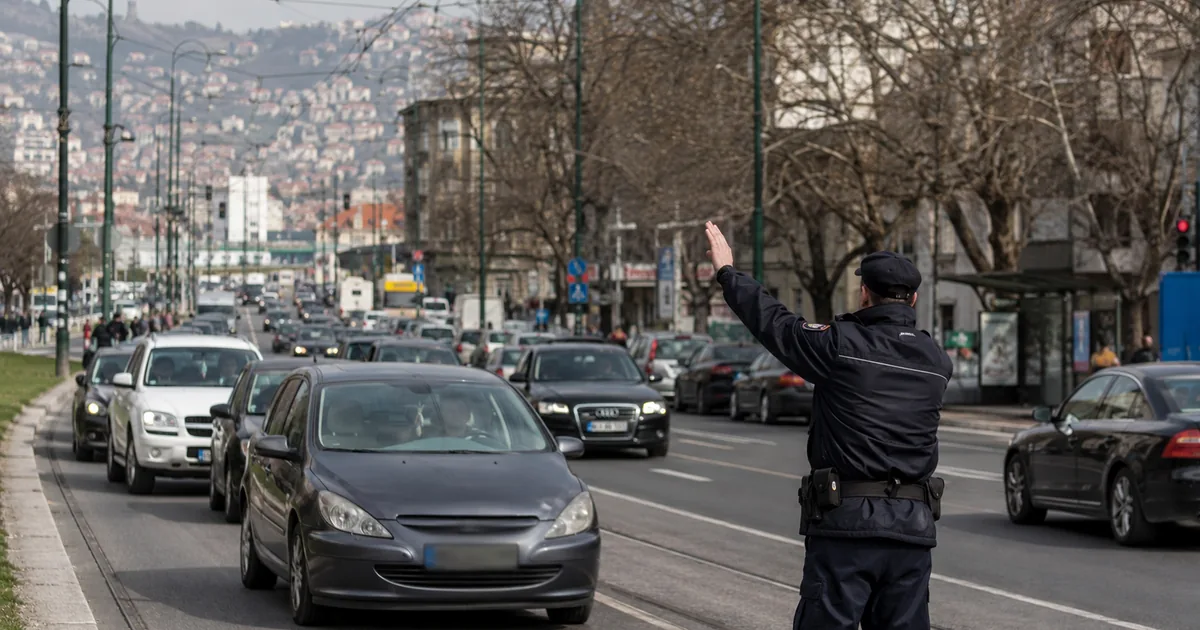 Saraybosna'da Anma Töreni Nedeniyle Trafik Kısıtlaması
