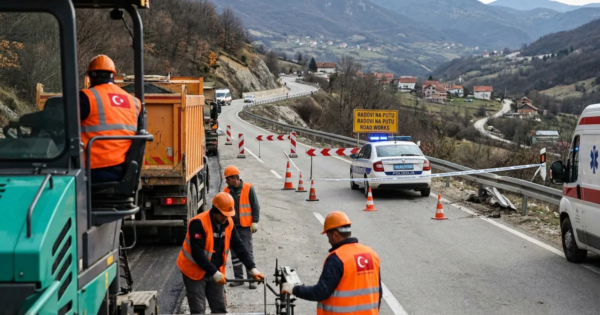 Bosna Hersek'te 5 ana yolda ağır taşıt yasağı sürüyor - Bosna Haber