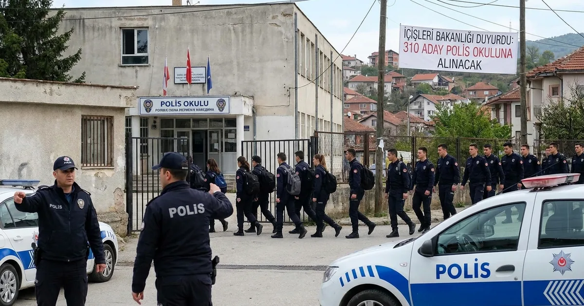 İçişleri Bakanlığı Duyurdu: 310 Aday Polis Okuluna Alınacak