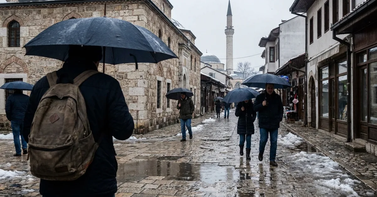 Kuzey Makedonya'da Şiddetli Yağışlar: Çreşevo Zirvede