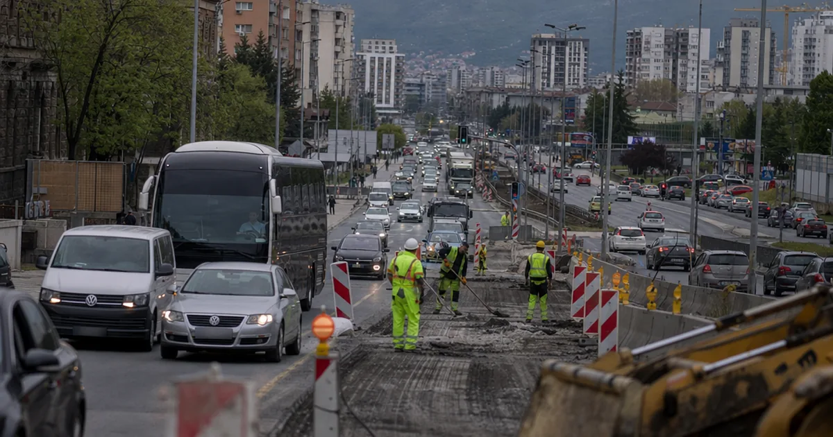 Bosna Hersek'te Kurban Bayramı Öncesi Yol Durumu