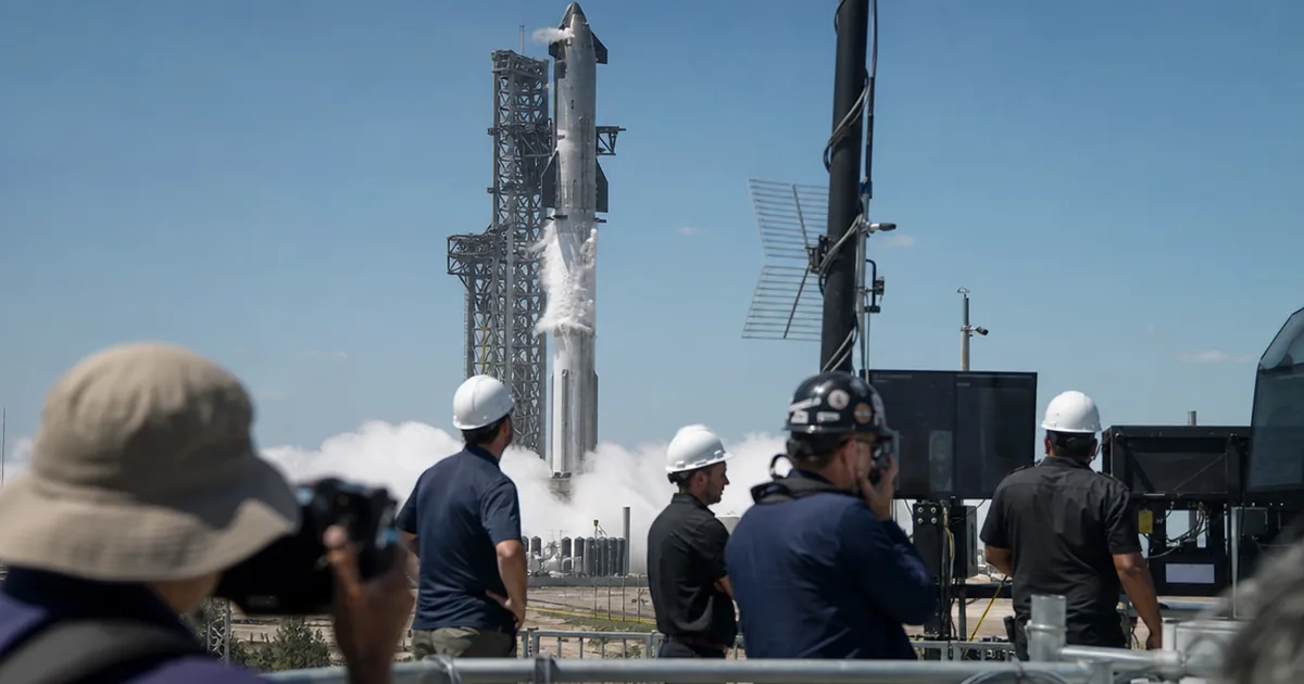 SpaceX Starship Roketi Fırlatılışı Son Anda İptal Edildi