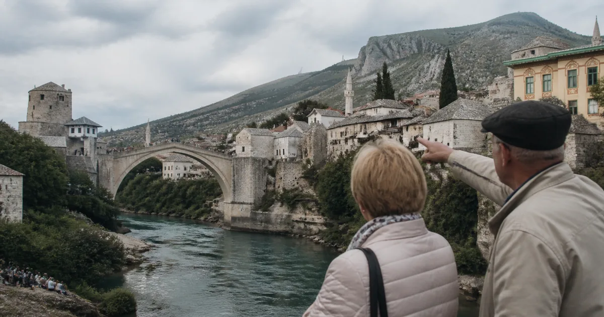 Mostar'da Termometreler Sabah 11'de 20 Dereceyi Aştı