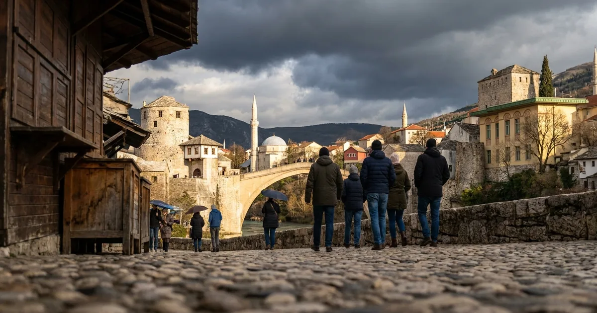 Bosna Hersek'te bugün güneşli hava, gece yağış bekleniyor