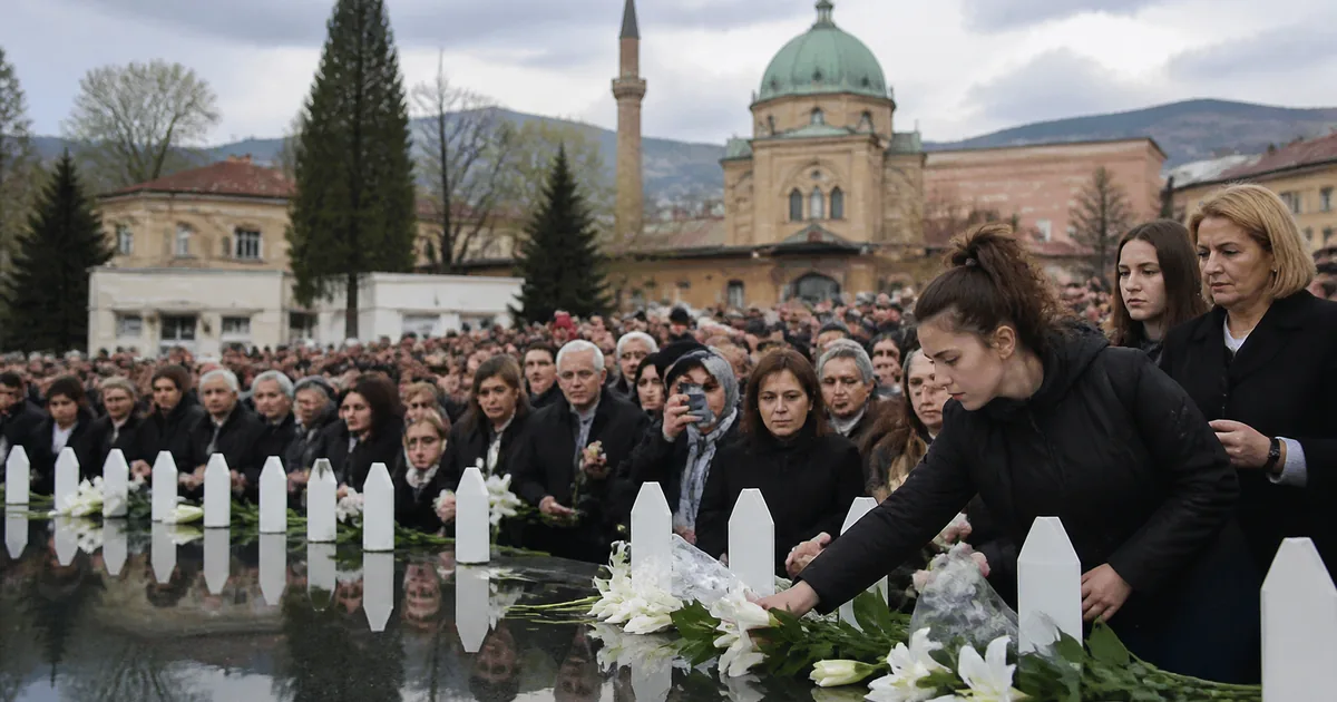 Savaşın Çocukları Unutulmadı: Saraybosna'da Anma Töreni