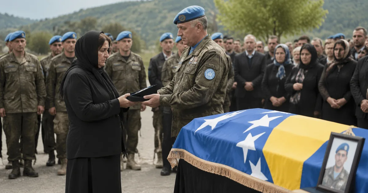 BM Barış Gücü Günü'nde Bosnalı Kahraman Alibegović Unutulmadı
