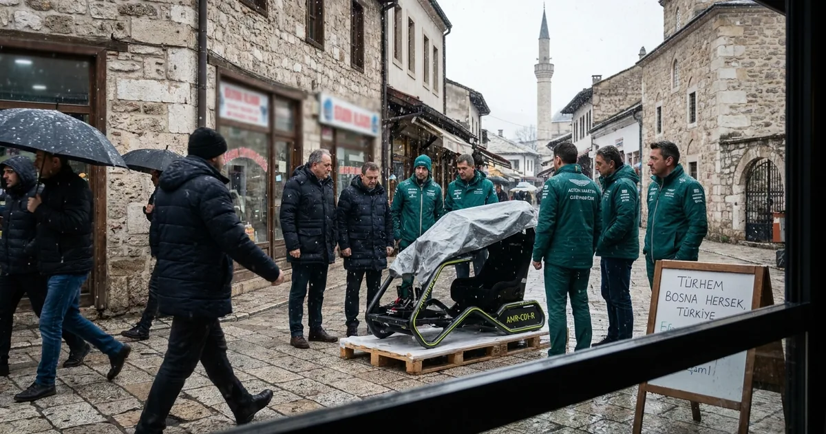 Karbon fiber monokoklu AMR-C01-R: 59 bin sterlinlik oyun seti
