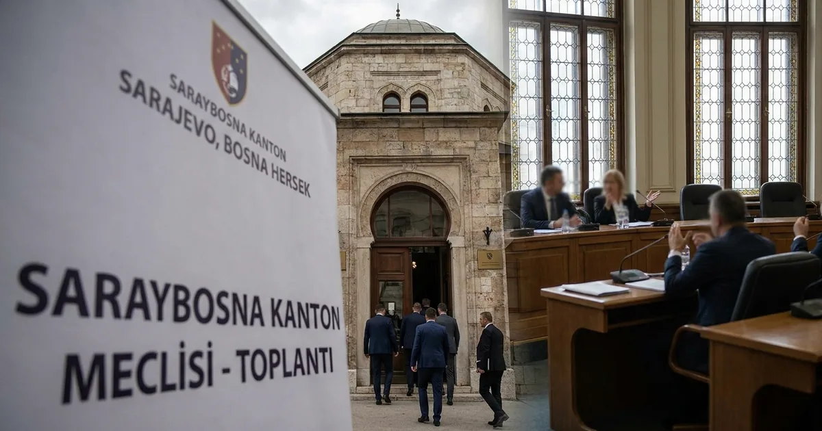 Saraybosna Kanton Meclisi 10 maddelik gündemle toplanıyor
