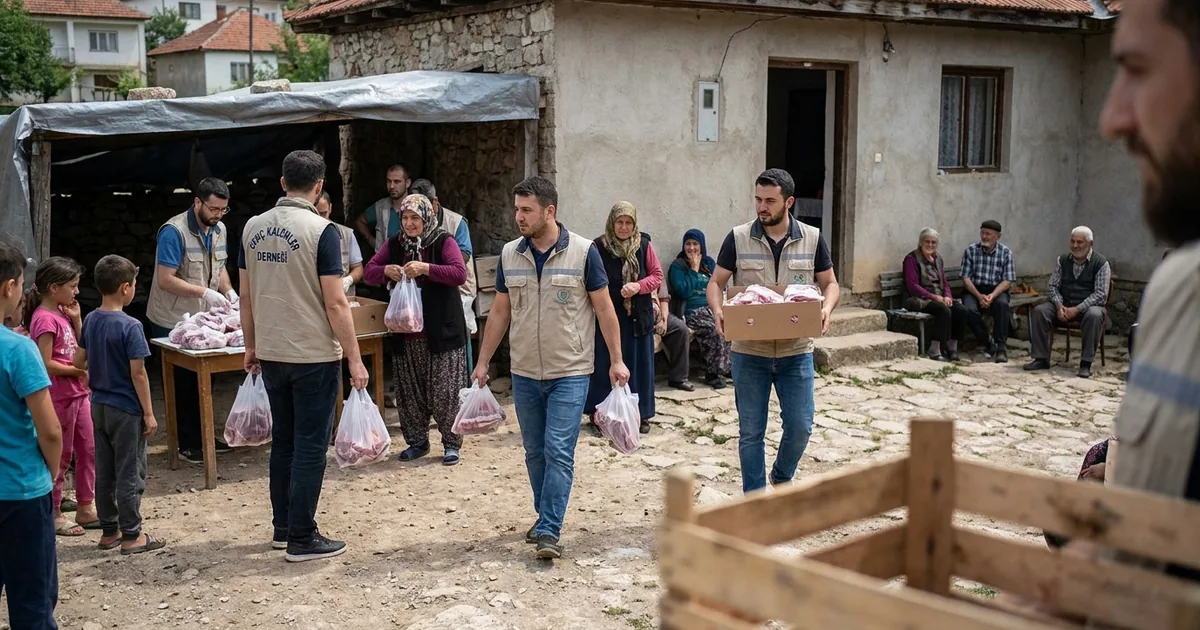 228 Hisse Kurban Eti Bosna'daki İhtiyaç Sahiplerine Dağıtıldı