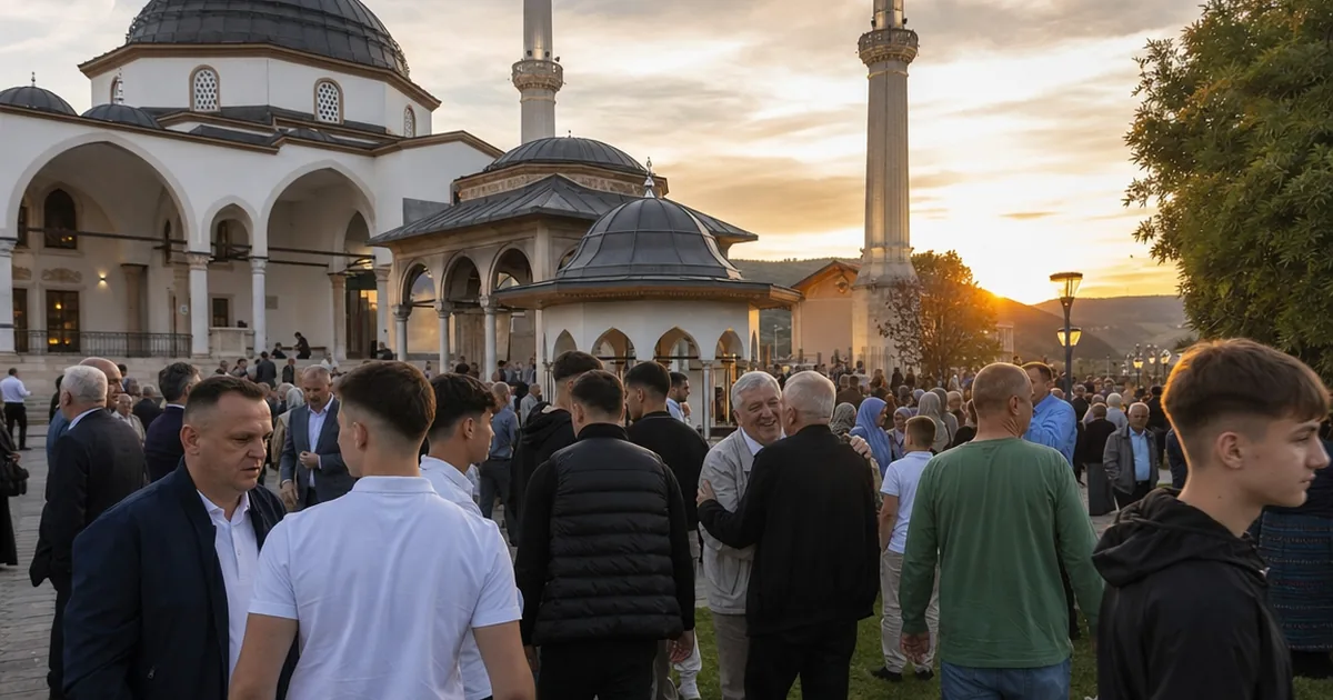 USK'da 200'den fazla camide bayram namazı kılındı: İşte detaylar