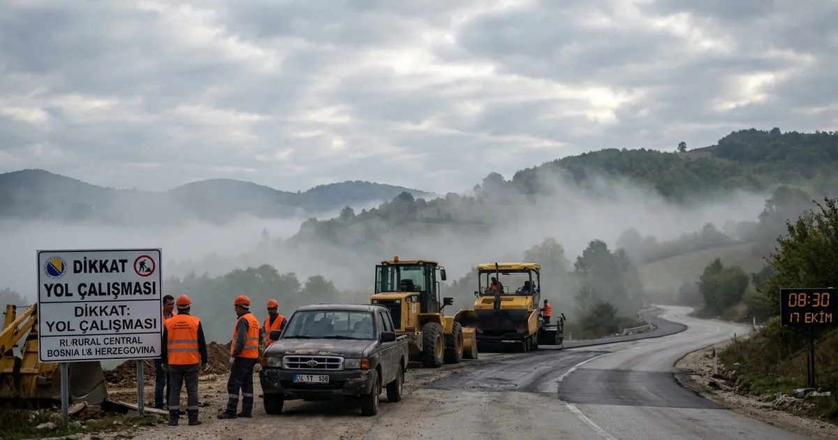 Bosna Hersek'te bugün hava ve yol durumu: Magla etkili