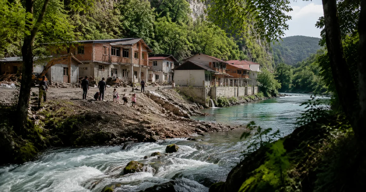 Una Milli Parkı Alarm Veriyor: Nehir Yasa Dışı Yapıların Kuşatması Altında