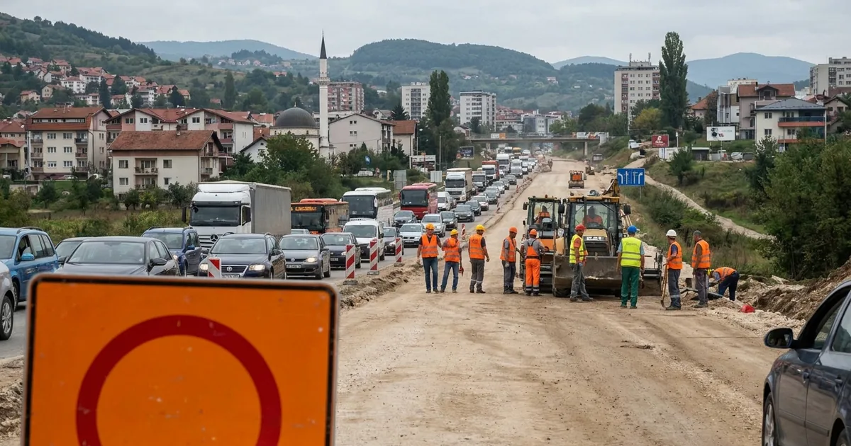 A-1 otoyolunda trafik durdu: Kakanj-Lašva arası kapalı - Bosna Haber
