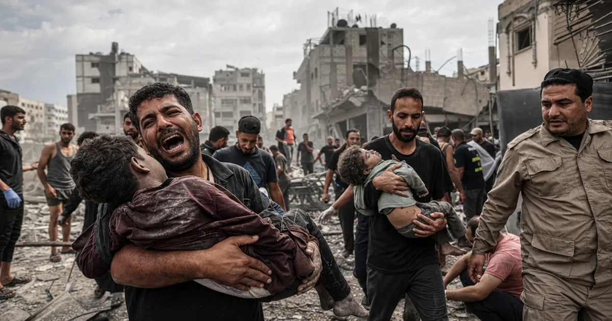 Gazze'de Bayram Öncesi Hava Saldırısı: Aynı Aileden 3 Kişi Öldü