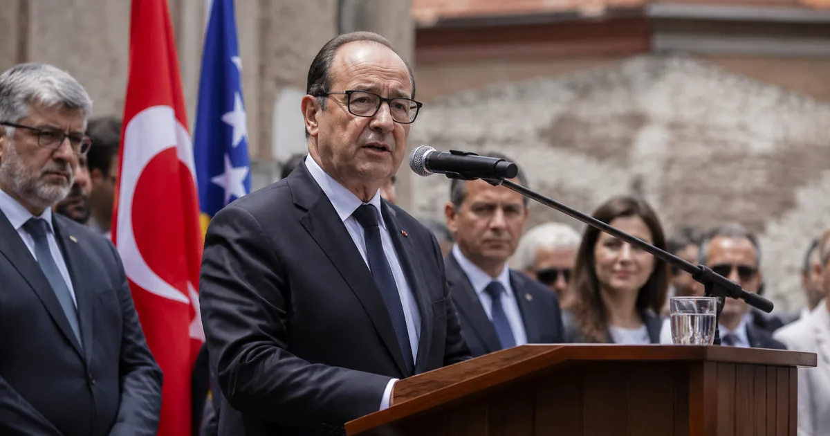 Eski Fransa Cumhurbaşkanı Hollande, Düşük Anketlere Rağmen