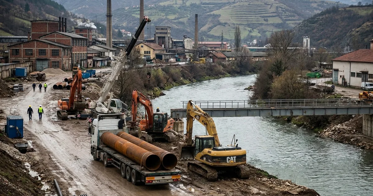 94,4 kilometrelik yeni doğalgaz hattı Doboj'dan geçecek - Bosna Haber