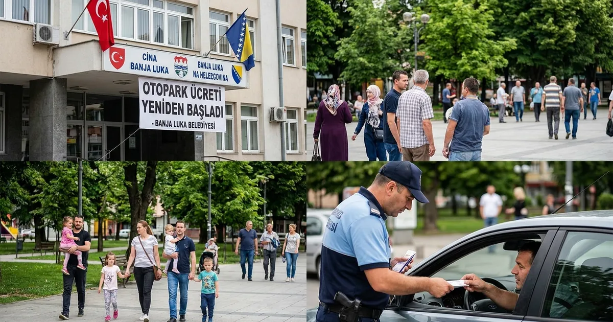Banja Luka belediyesi otopark tahsilatını devreye aldı
