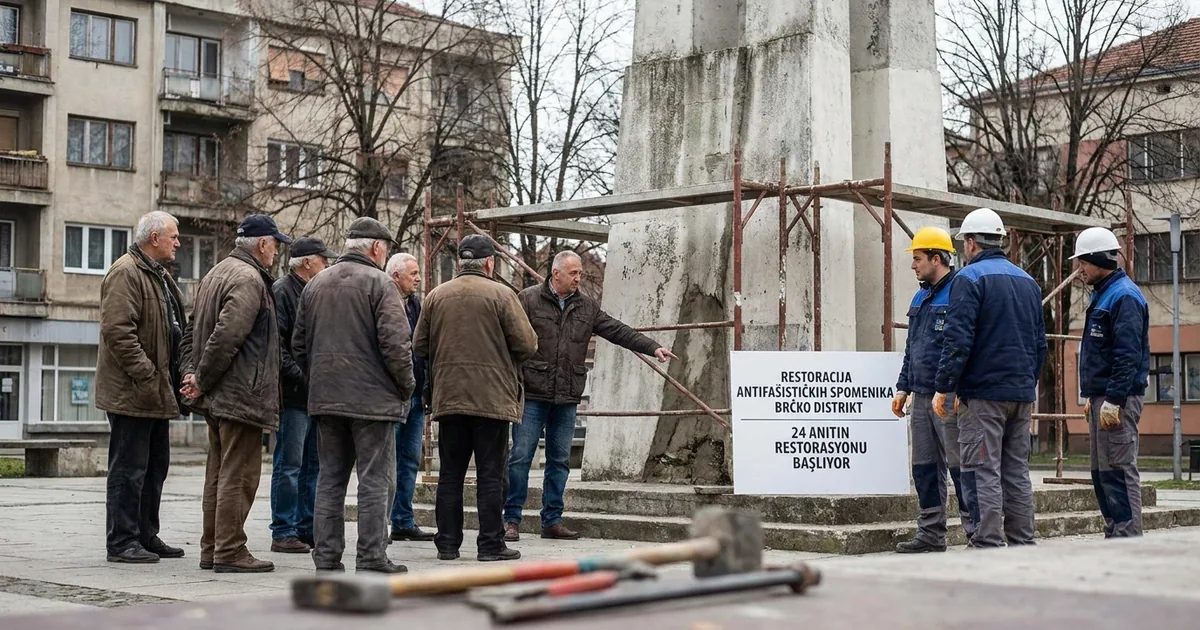 Brčko'da 24 antifaşist anıtın restorasyonu başlıyor