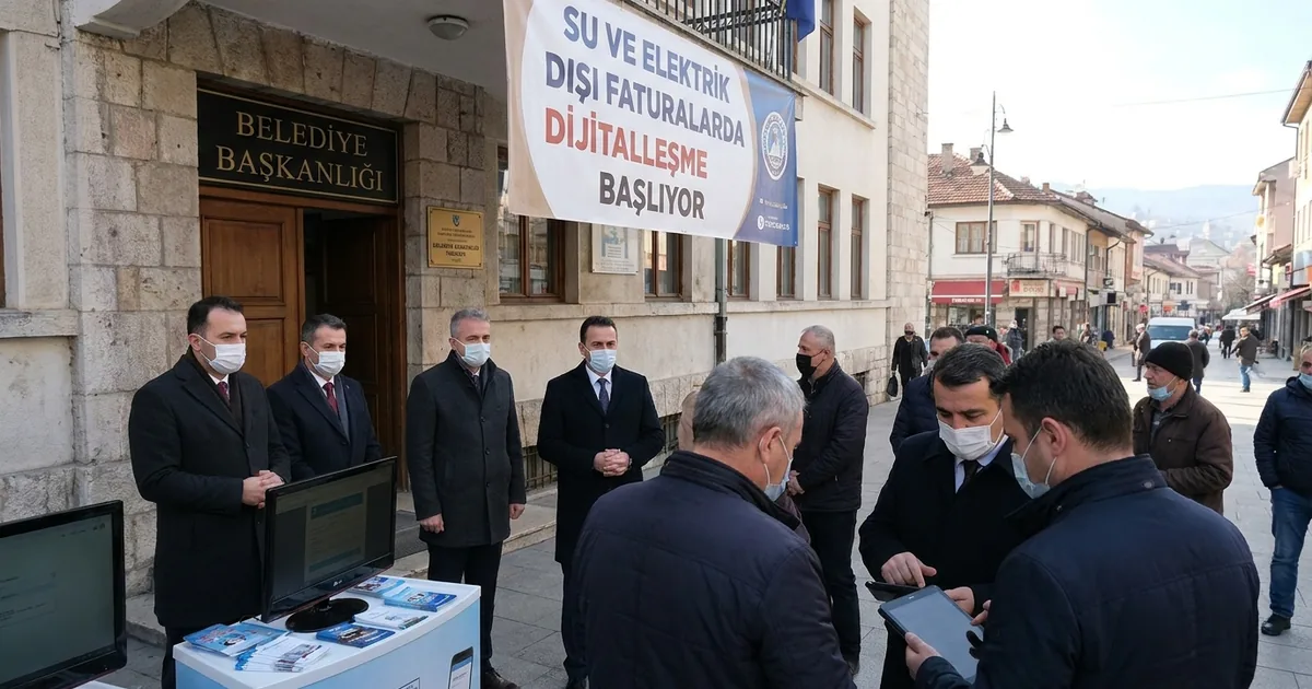 Su ve elektrik dışı faturalarda dijitalleşme başlıyor