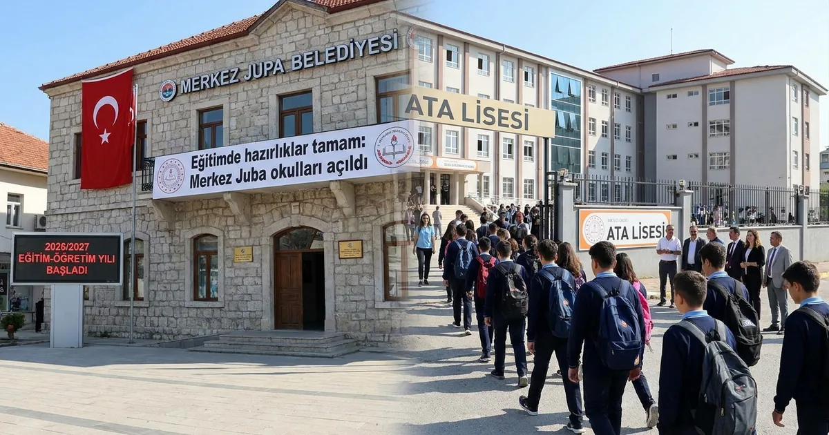 Eğitimde hazırlıklar tamam: Merkez Juba okulları açıldı