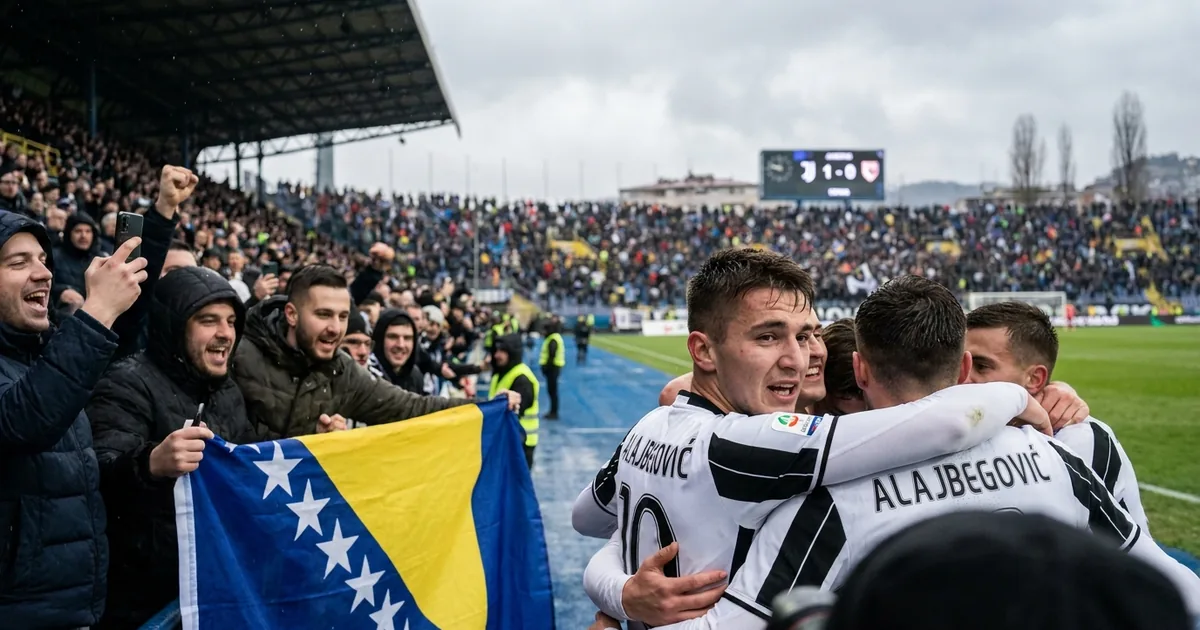 Bosnalı genç yıldız Alajbegović'ten Juve ile tarihi gece - Bosna Haber
