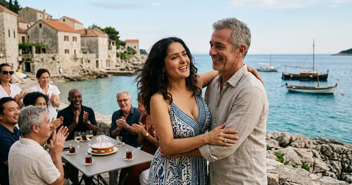 Hollywood yıldızı Salma Hayek 60. yaşını paylaştı