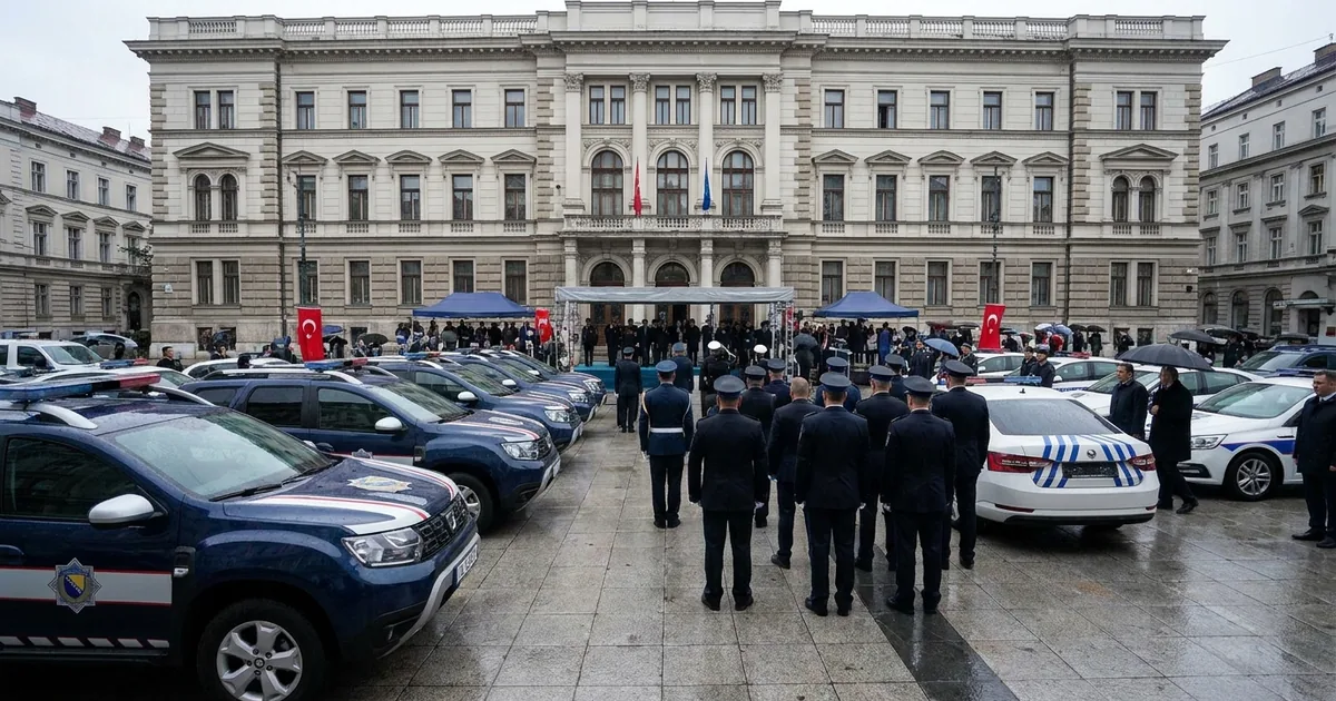 HNK'da polis araçları modernize ediliyor: 1,65 milyon KM - Bosna Haber
