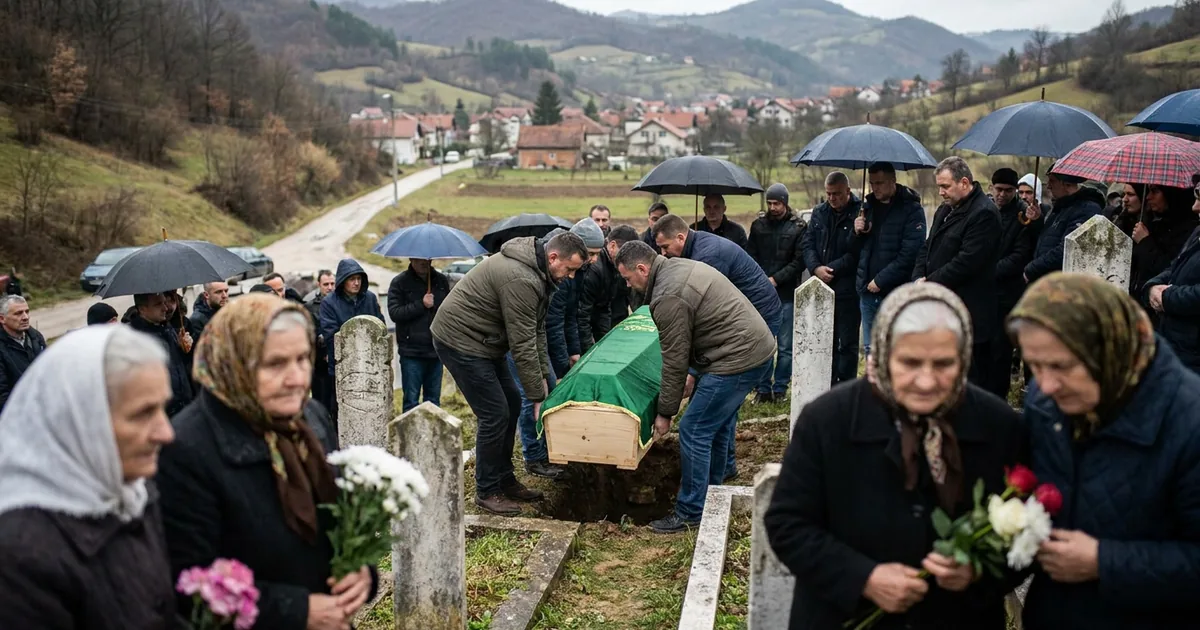 Zvornik Katliamı Kurbanları Memići'de Toprağa Verildi