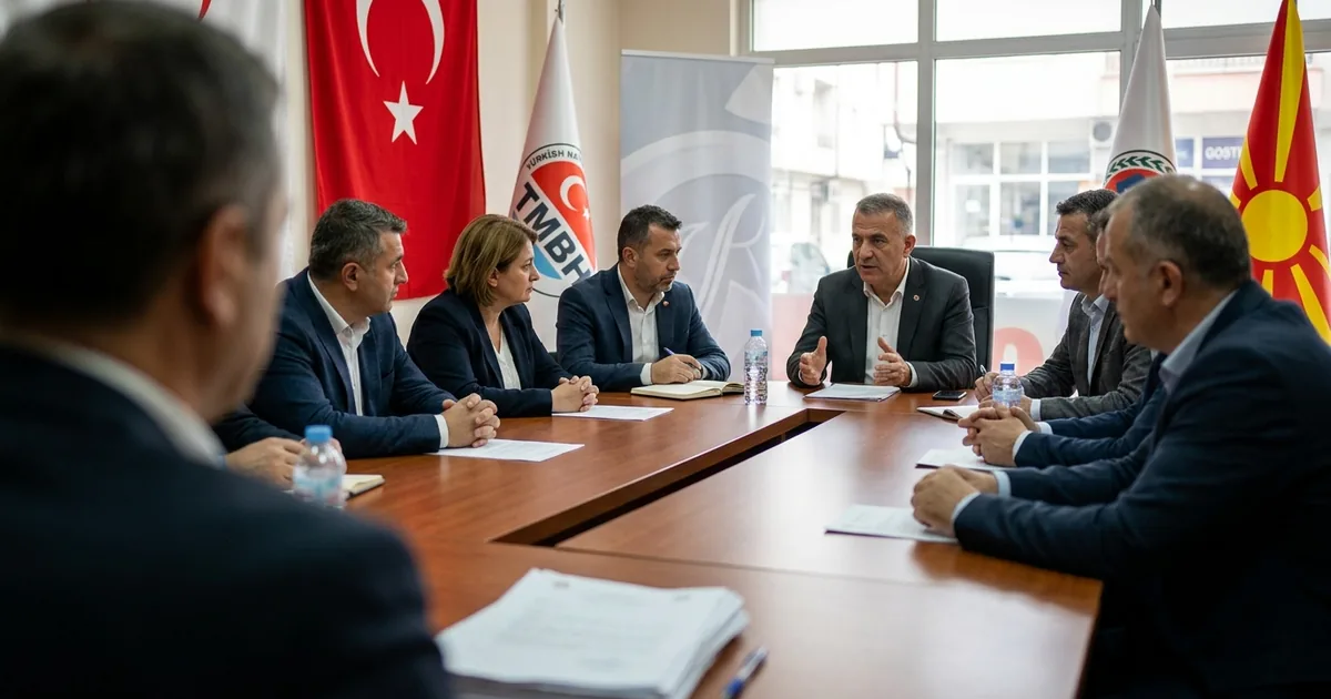TMBH'nin Yeni MYK'sı Gostivar'da İlk Toplantısını Yaptı