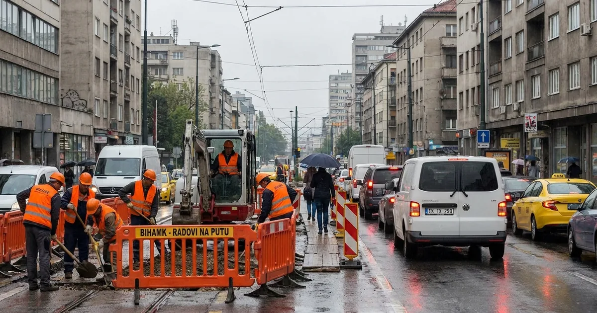 BIHAMK duyurdu: Bosna'da bazı yollar trafiğe kapandı