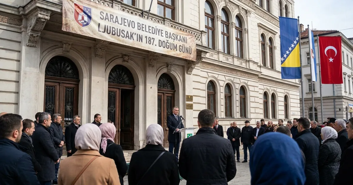 Sarajevo Belediye Başkanı Ljubušak'ın 187. doğum günü - Bosna Haber