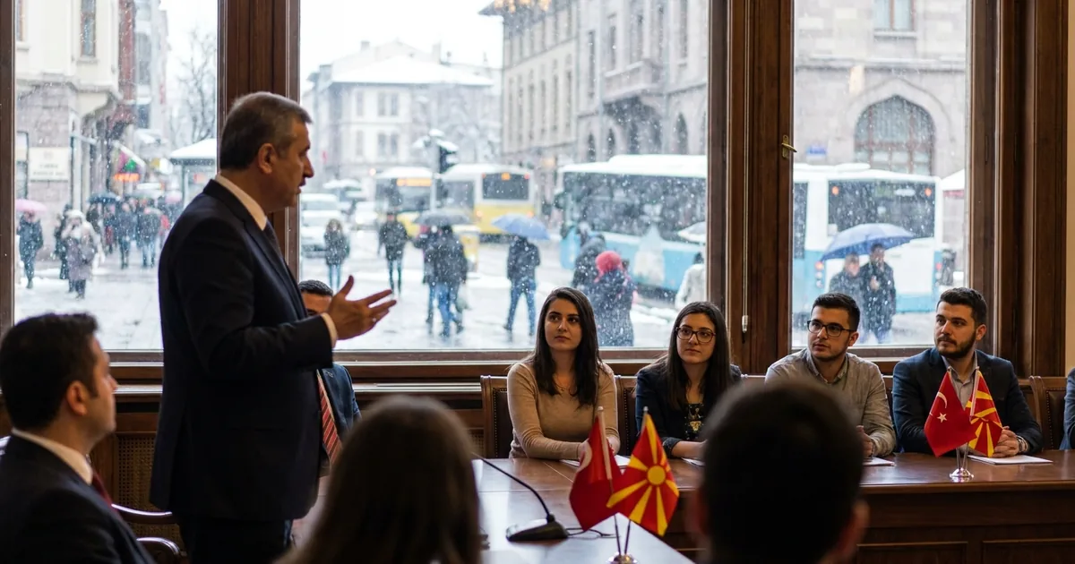 Bakan Zeynula Kuzey Makedonya'daki öğrencileri ağırladı - Bosna Haber