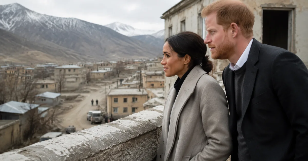 Prens Harry ve Meghan Markle'dan Afganistan Savaşı Filmi