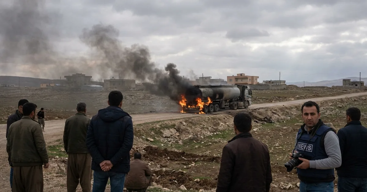 ABD ordusu İran'a hava saldırısı düzenledi: Tanker yandı