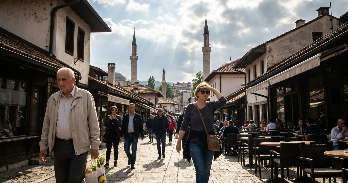 Bosna Hersek’te güneşli hava: Sıcaklık 32 dereceyi bulacak