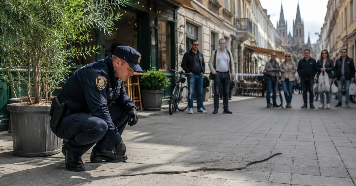 Zagreb'de Bjelica Yılanı Alarmı: Uzmanlardan Sakin Olun Çağrısı