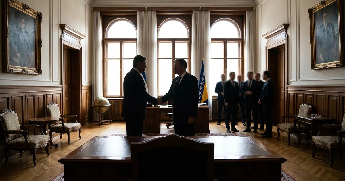 Seçim sonrası ilk adım: Nikšić ve Čović Mostar'da buluştu - Bosna Haber