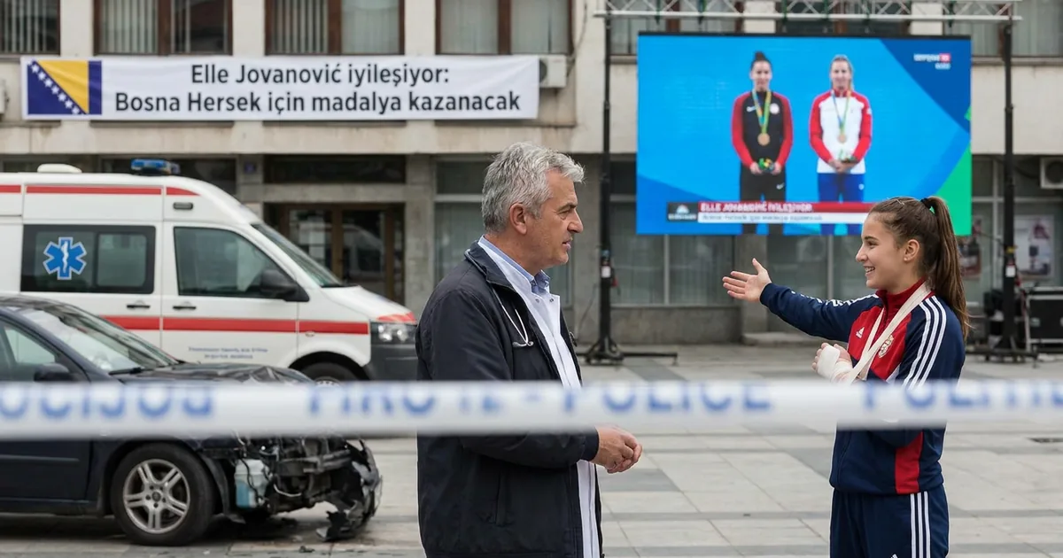 Elle Jovanović iyileşiyor: Bosna Hersek için madalya kazanacak