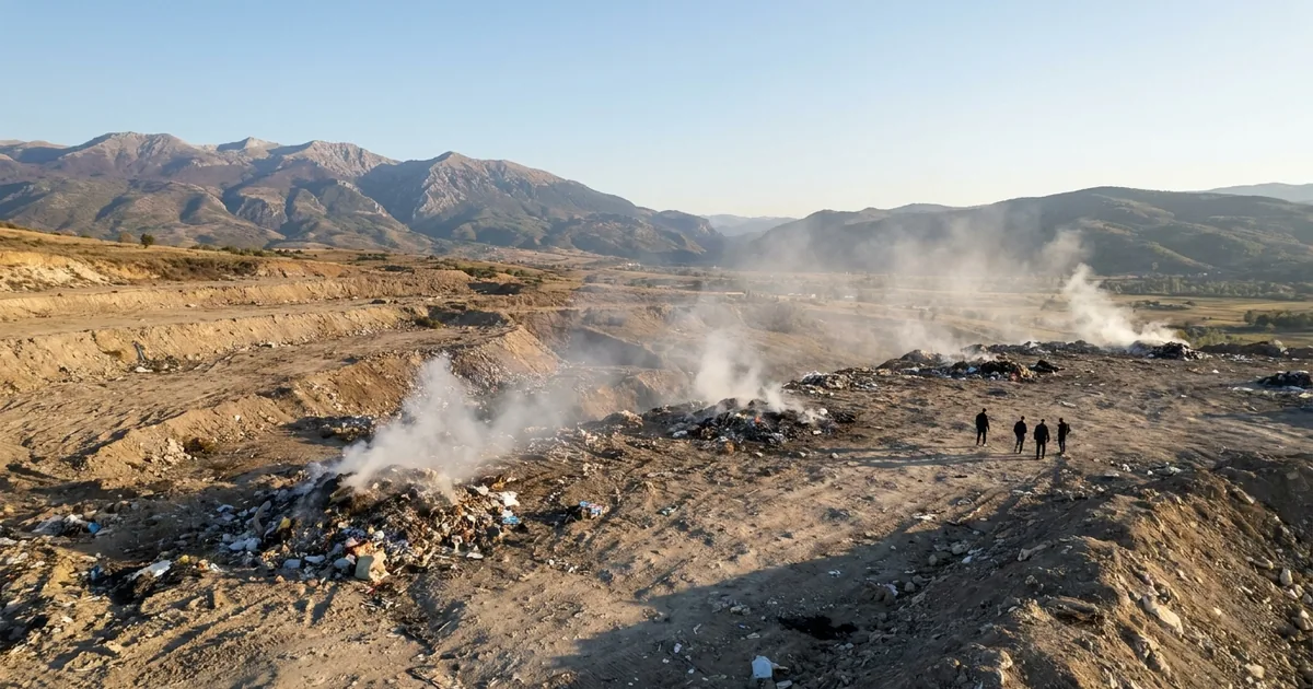 Goražde'de Šišeta deponisindeki yangın söndürüldü - Bosna Haber