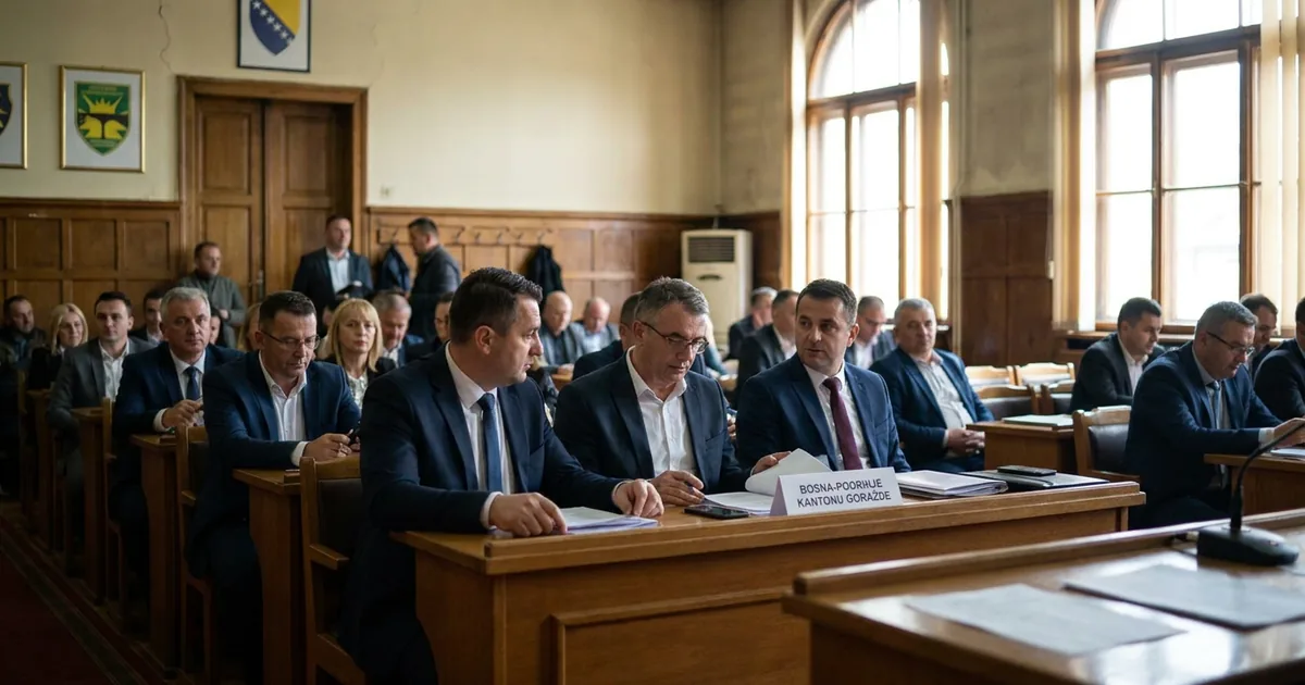 Bosna-Podrinje Kantonu Meclisi 2 Haziran'da toplanıyor