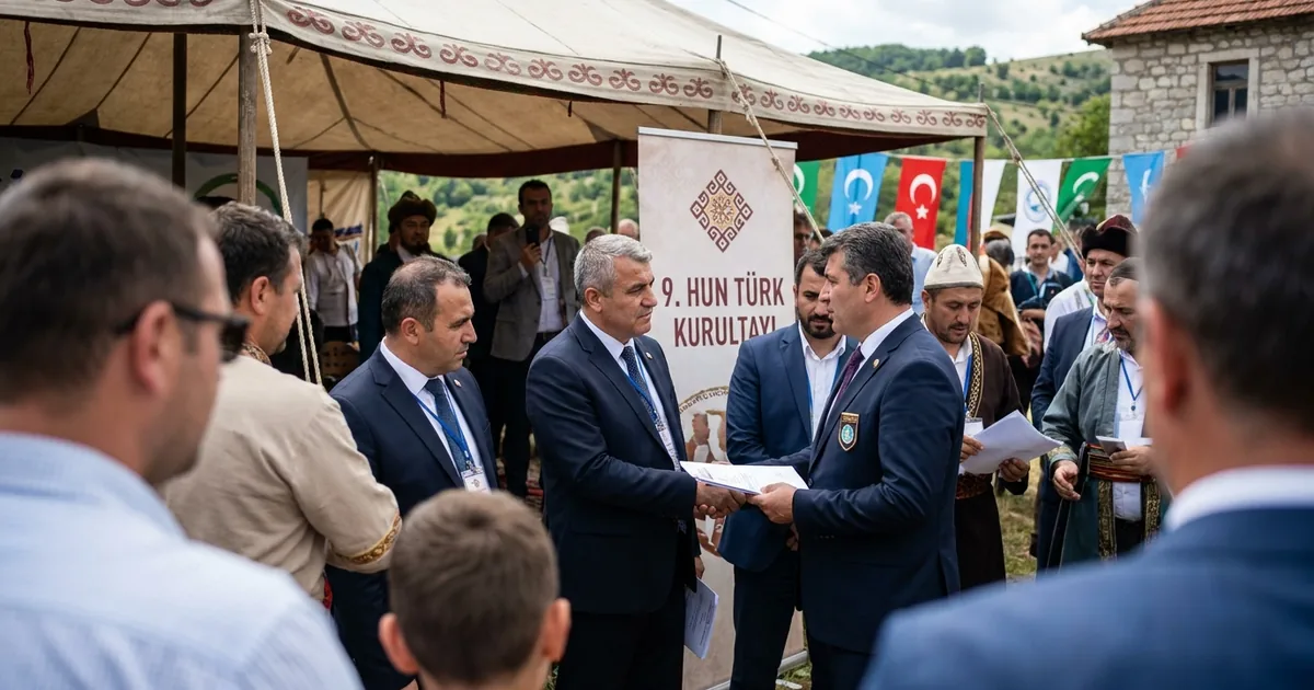 TMBH 9. Hun Türk Kurultayı'nda Türk Dünyası ile Buluştu
