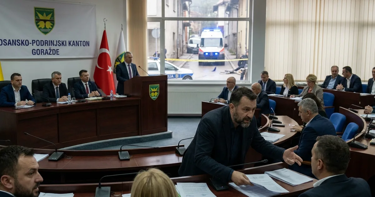 Goraždan BPK Meclisi'ne 15 partiyle giriş yapıldı - Bosna Haber