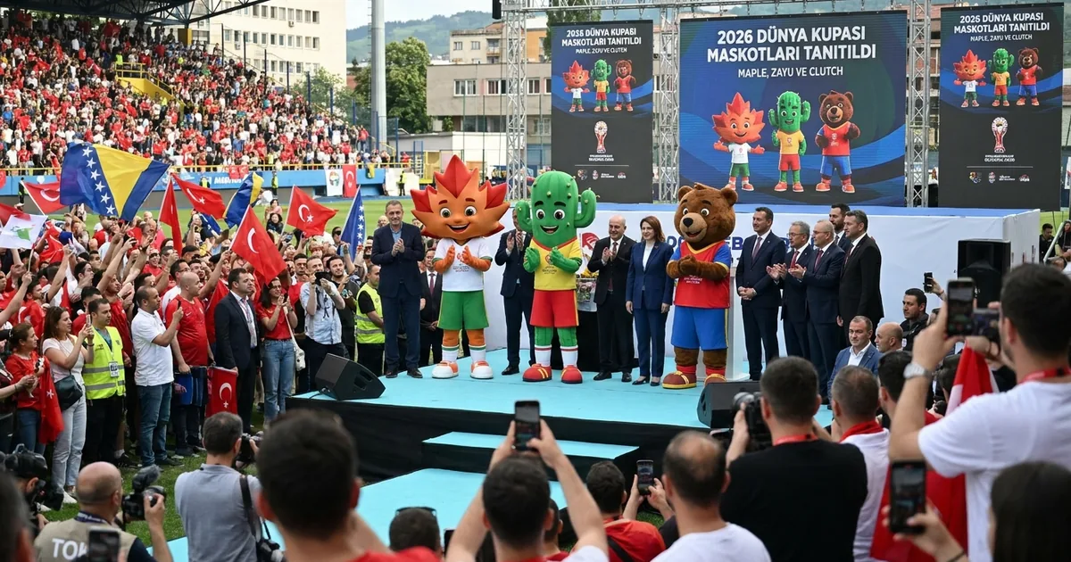 2026 Dünya Kupası’nın maskotları tanıtıldı: İşte detaylar