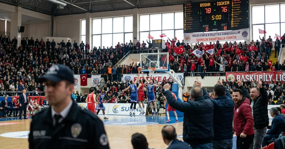 Basketbolseverler Zetra'ya: Bosna'nın Şampiyonluk Maçı